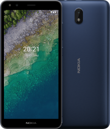 Смартфон Nokia C01 Plus DS (TA-1383) 1GB/16GB, синий
