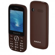 Мобильный телефон Maxvi K20 коричневый