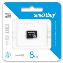 Карта памяти Smart Buy microSDHC (Class 10) 8GB без адаптера (SB8GBSDCL10-00)