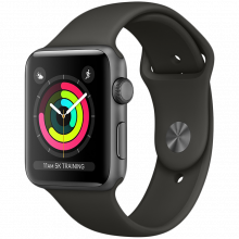 Часы многофункциональные Apple Watch Series 3 GPS / Model A1858, серые