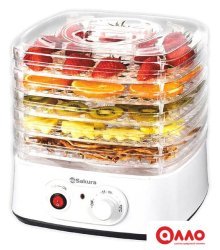 Сушилка для овощей и фруктов Sakura SA-7808