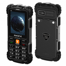 Мобильный телефон Maxvi R1 черный