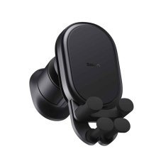 Автомобильный держатель с БЗУ Baseus Wireless Charging Car Mount Pro 15W (SUWX030001), черный