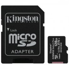 Карта памяти Kingston SDHC-micro 128GB (SDCS2/128GB)