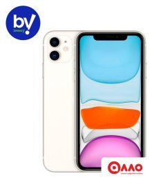 Смартфон Apple iPhone 11 128GB Восстановленный by Breezy, грейд A (белый)