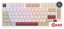 Клавиатура Royal Kludge N80 Rosy Clouds (RK Red)