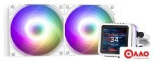 Система жидкостного охлаждения для процессора Zalman Alpha2 DS A24 (белый) Система жидкостного охлаждения для процессора Zalman Alpha2 DS A24 (белый)