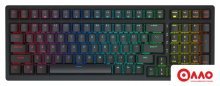 Клавиатура Royal Kludge RK98 RGB (черный, RK Brown)