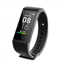 Фитнес-браслет в виде наручных часов с экраном Xiaomi Miband Smart 4C, чёрный