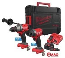 Наборы электроинструментов Milwaukee M18 ONEPP2A3-502X 4933493244 (шуруповерт, винтоверт, 2 АКБ, кейс)
