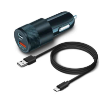 АЗУ Borasco Power Delivery + QC 3.0, 38W, черное