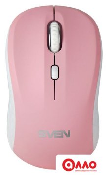 Мышь SVEN RX-230W (розовый)