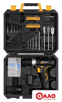 Дрель-шуруповерт Deko GCD12DU3 SET 5 063-4148 (с 2-мя АКБ, кейс, набор оснастки) Дрель-шуруповерт Deko GCD12DU3 SET 5 063-4148 (с 2-мя АКБ, кейс, набор оснастки)