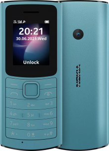 Мобильный телефон Nokia 110 4G TA-1543, голубой