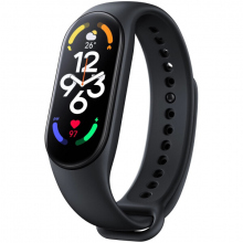 Фитнес-браслет в виде наручных часов с экраном Xiaomi Smart Band 7 PDR, черный