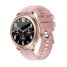 Смарт-часы Globex Smart Watch Aero V60 розово-золотой