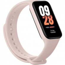 Фитнес-браслет в виде наручных часов с экраном Xiaomi Smart Band 8 Active (BHR7420GL), розовый