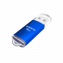 USB-накопитель Maxvi MP 16ГБ (FD16GBUSB20C10MP), синий