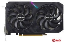 Видеокарта ASUS Dual GeForce RTX 3050 V2 OC Edition 8GB GDDR6 DUAL-RTX3050-O8G-V2