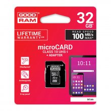 Карта памяти SDHC-micro Card 32GB Goodram M1AA-0320R12