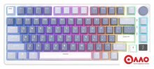 Клавиатура Royal Kludge RK-M75 RGB Ocean Blue (RK Brown)