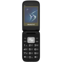 Мобильный телефон Maxvi E5 черный