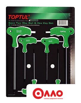 Набор ключей Toptul GAAS0601 6 предметов Набор ключей Toptul GAAS0601 6 предметов