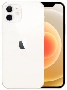 Смартфон Apple iPhone 12 128GB + адаптер питания Canyon CNE-CHA20W02, белый