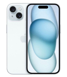 Смартфон Apple iPhone 15 256GB Dual SIM A3092 голубой