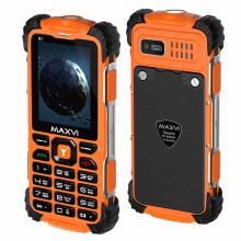 Мобильный телефон Maxvi R1 оранжевый