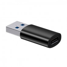 Переходник Baseus ZJJQ000101 USB 3.1 - Type-C, черный