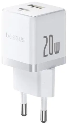 СЗУ Baseus Palm P10111608213-00 Fast Charger C+U 20W, белое