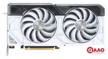 Видеокарта ASUS Dual GeForce RTX 4070 White OC Edition 12GB GDDR6X DUAL-RTX4070-O12G-WHITE