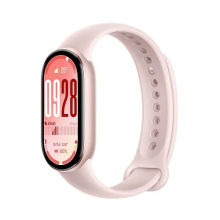 Фитнес-браслет в виде наручных часов с экраном Xiaomi Smart Band 10 (BHR9999GL), розовый