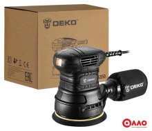 Эксцентриковая шлифмашина Deko DKG350 063-4263