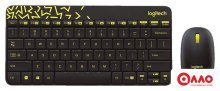 Офисный набор Logitech MK240 Nano 920-008213 (черный)