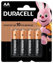 Батарейки DURACELL LR6/MN1500 4BP