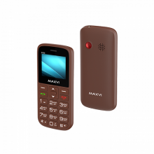 Мобильный телефон Maxvi B100 коричневый