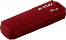 USB-накопитель Smart Buy 16GB Clue Burgundy (SB16GBCLU-BG)