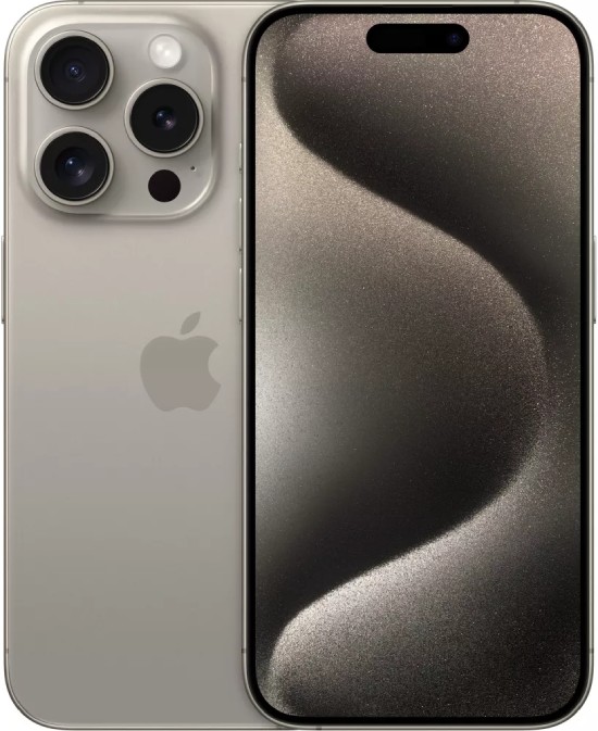 Смартфон Apple iPhone 15 Pro Max 256GB Dual SIM A3108 природный титан