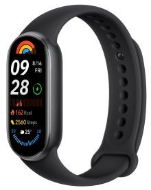 Фитнес-браслет в виде наручных часов с экраном Xiaomi Smart Band 9 (BHR8337GL), черный