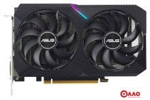 Видеокарта ASUS Dual GeForce RTX 3050 V2 OC Edition 8GB GDDR6 DUAL-RTX3050-O8G-V2