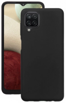 Задняя крышка Case Matte Lux для Samsung A12/M12, черная