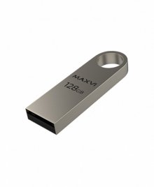 USB-накопитель Maxvi MK 128ГБ 2.0, серебристый