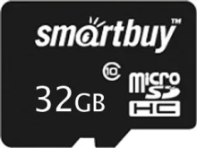 Карта памяти Smart Buy microSDHC (Class 10) 32GB без адаптера