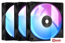 Комплект вентиляторов для корпуса Ocypus Delta F12 BK ARGB 3IN1