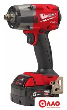 Гайковерт Milwaukee M18 FMTIW2F12-502X 4933478450 (с 2-мя АКБ, кейс)