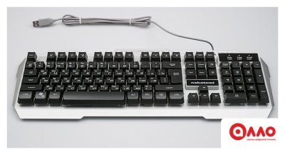 Клавиатура Nakatomi KG-35U (серебристый) Клавиатура Nakatomi KG-35U (серебристый)