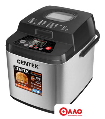 Хлебопечка CENTEK CT-1410 (черный)