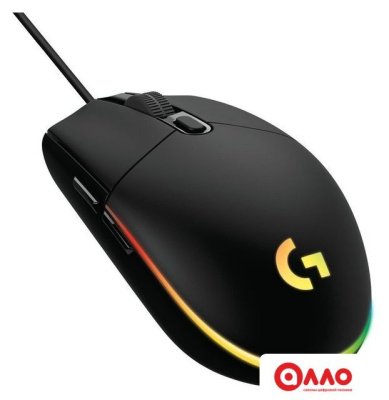 Игровая мышь Logitech G102 Lightsync (черный)